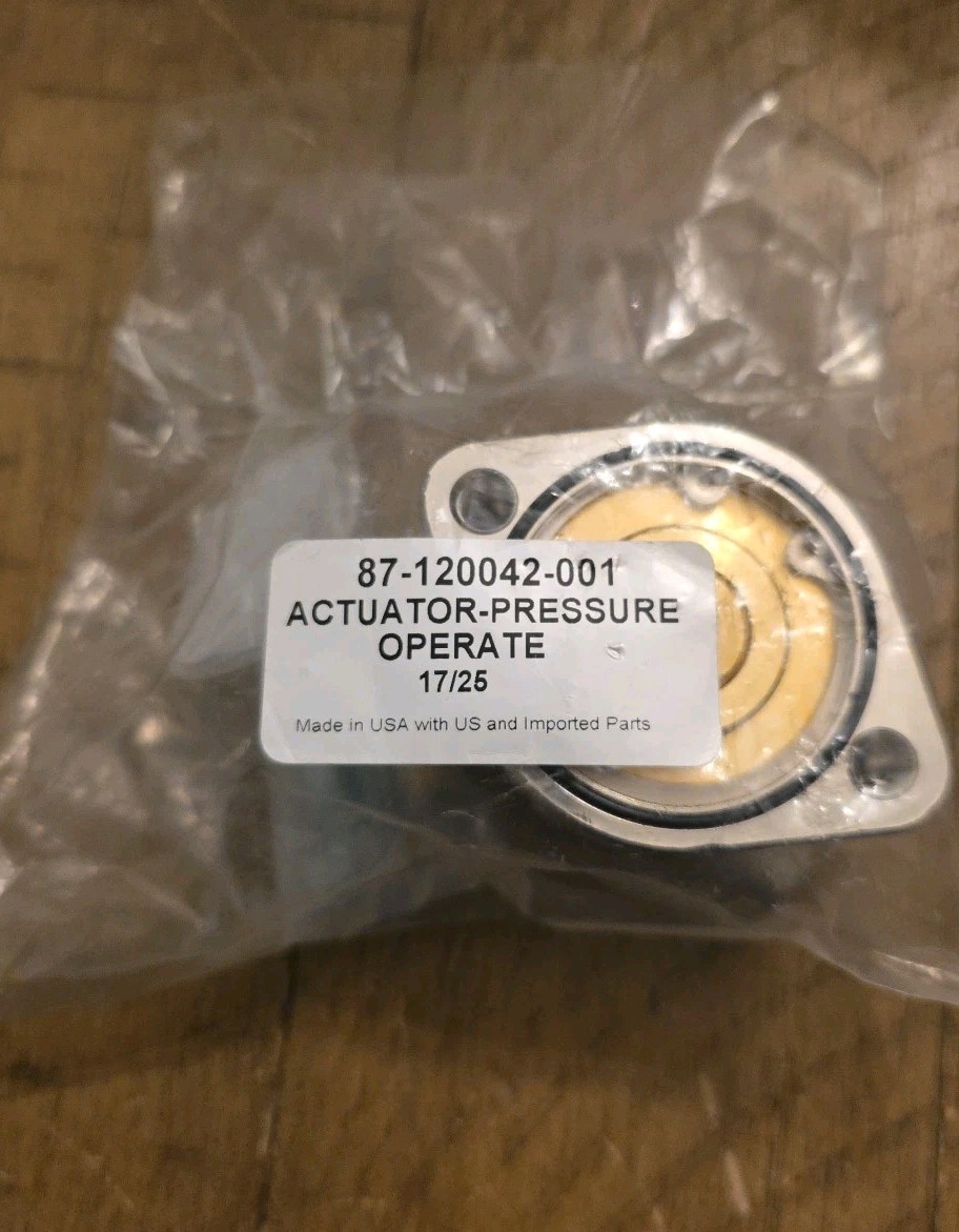 Lot Of 3   Range Guard System Valve Actuator - Pressure Operate 87-120042-001