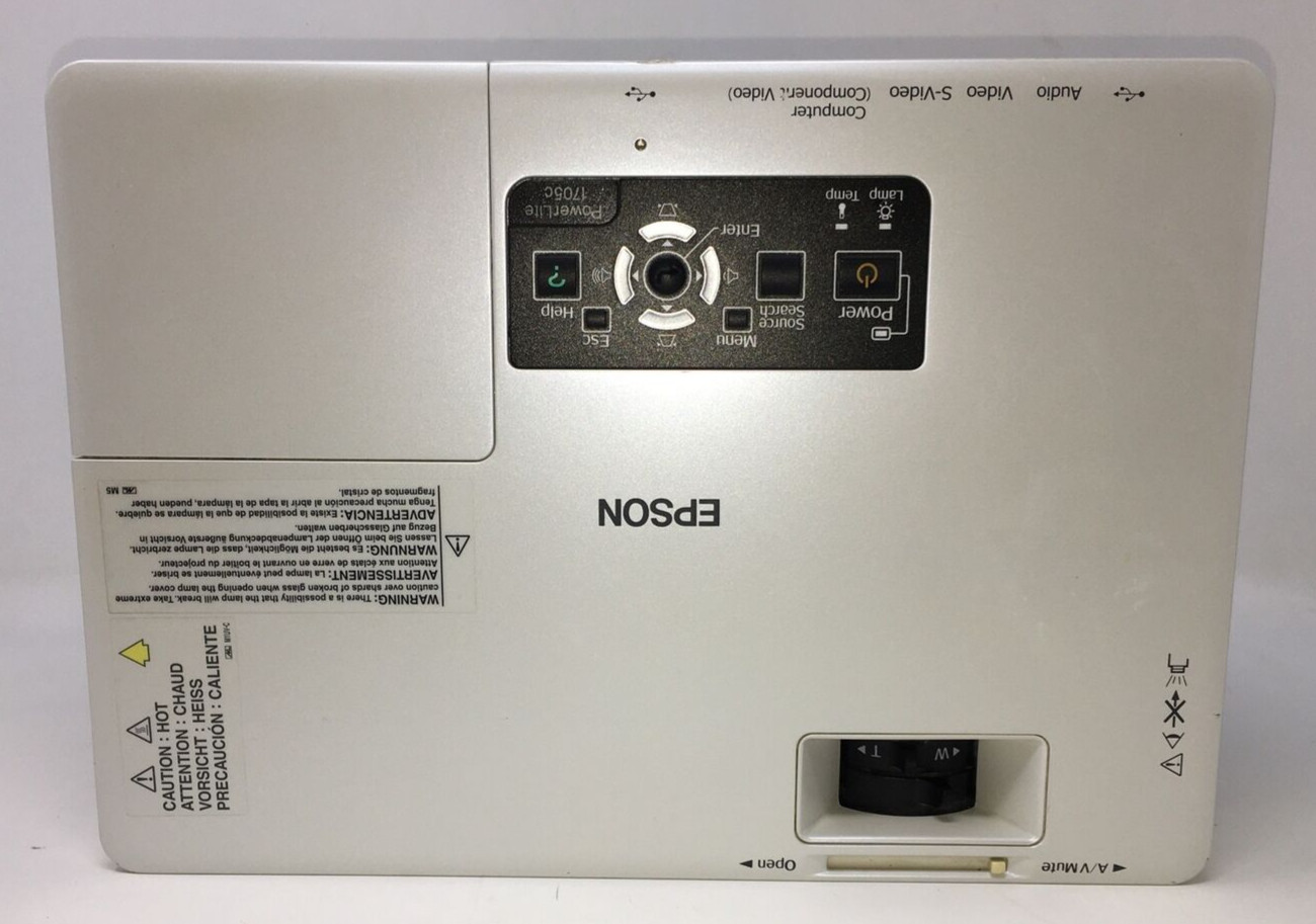 Epson - EMP-1705 - XGA Projector W/remote MW0B2
