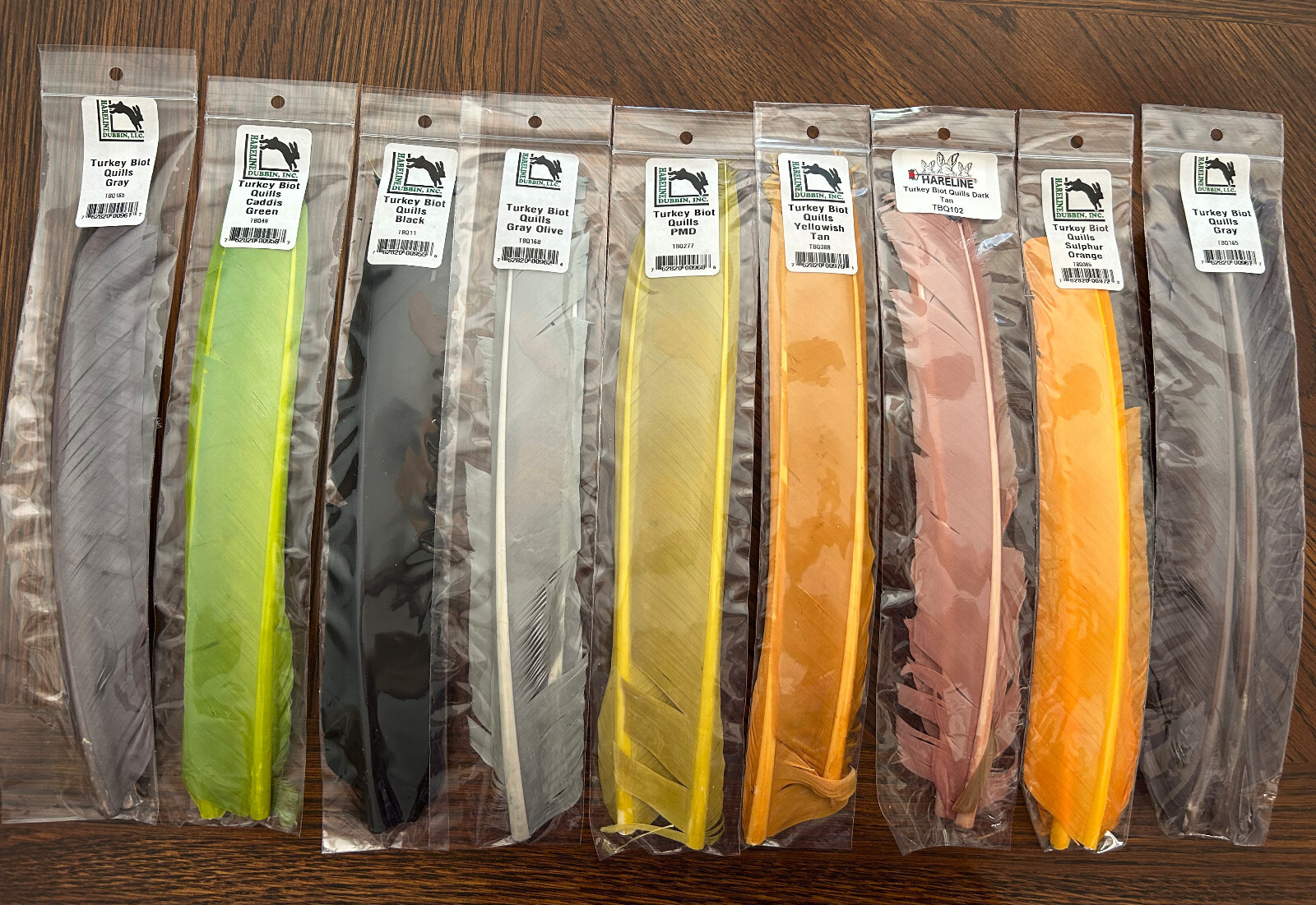 Turkey Biot Quills - Hareline