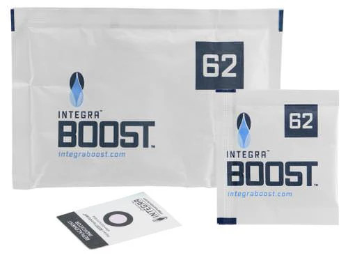 Integra Boost 8g Humidiccant by Desiccare 62% Humidity Packs Hydroponic
