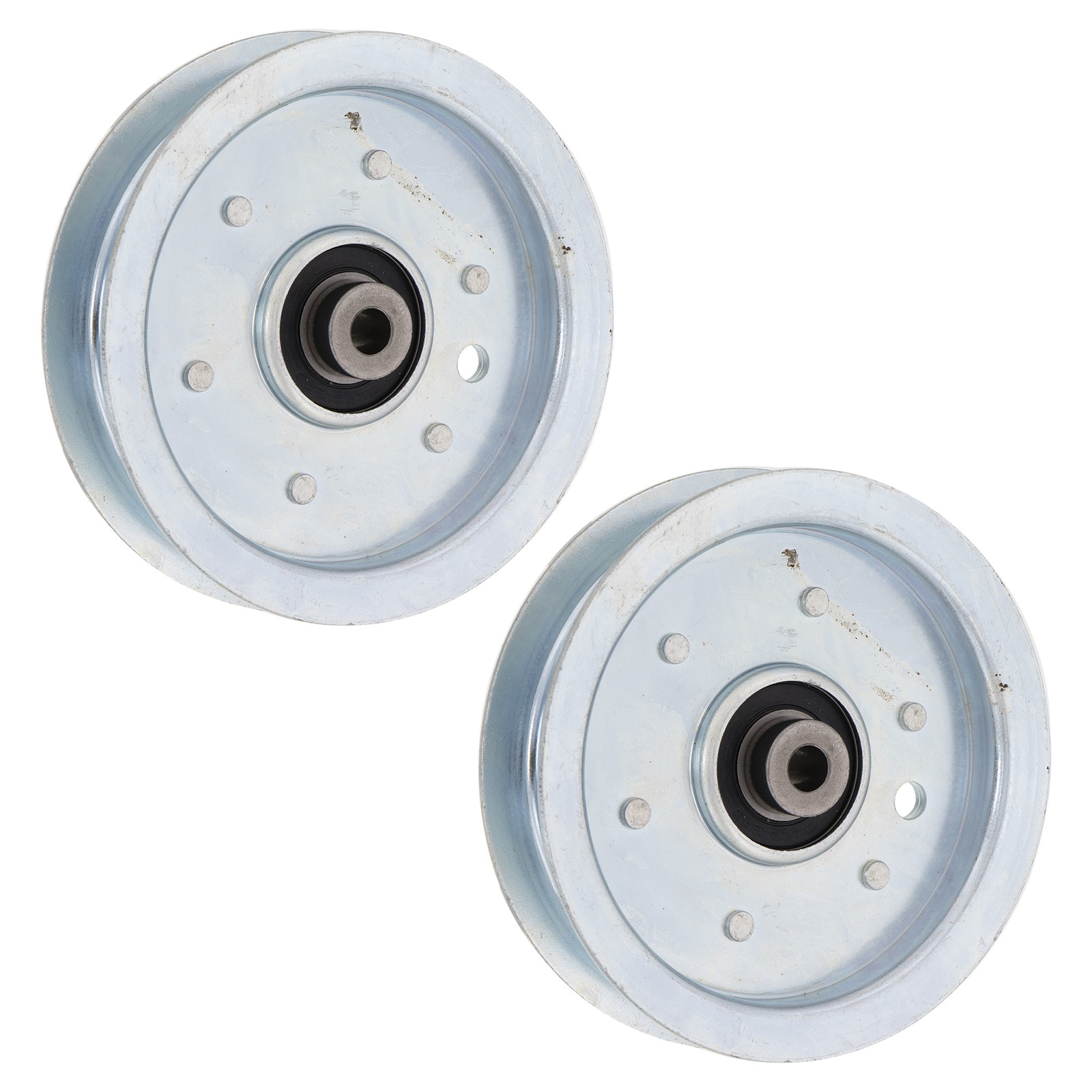 Flat Idler Pulley Set for White Outdoor ZT42 ZT50 LT2200 ZT22 LT-2200 2-Pack
