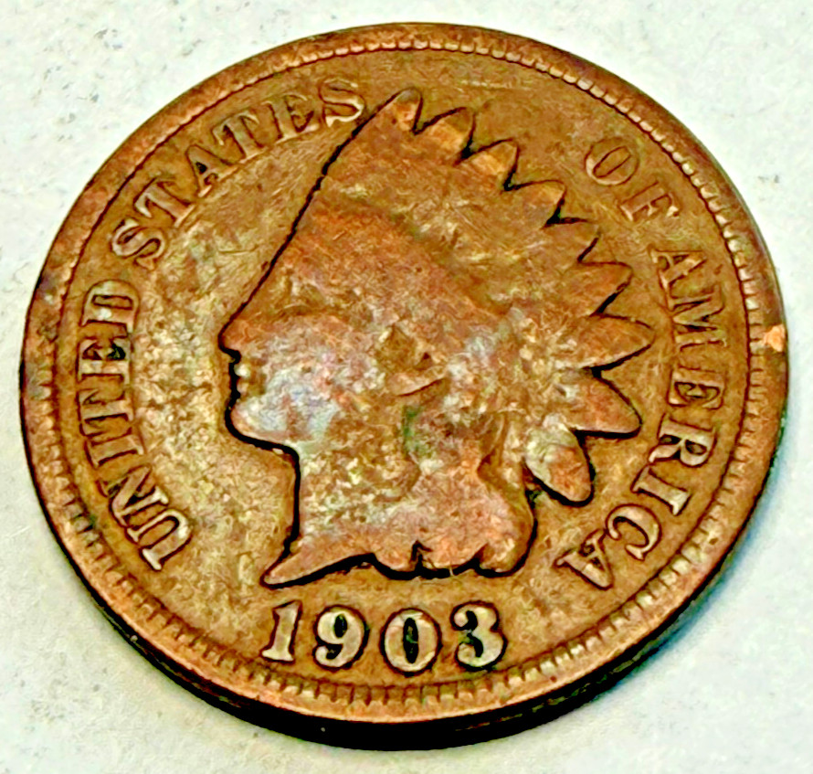 1903 Indian Head Penny Cent