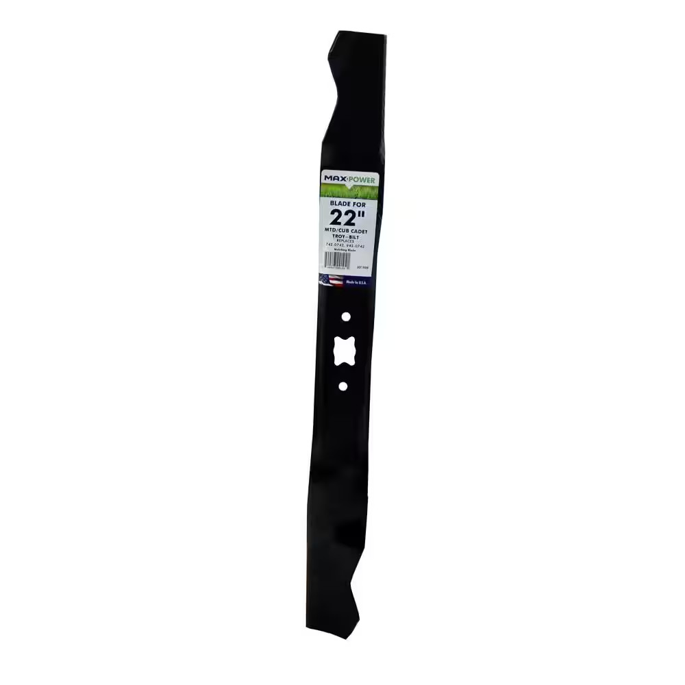 Mulching Blade for 22 In. Cut MTD, Cub Cadet, Troy-Bilt Walk behind Mowers Repla