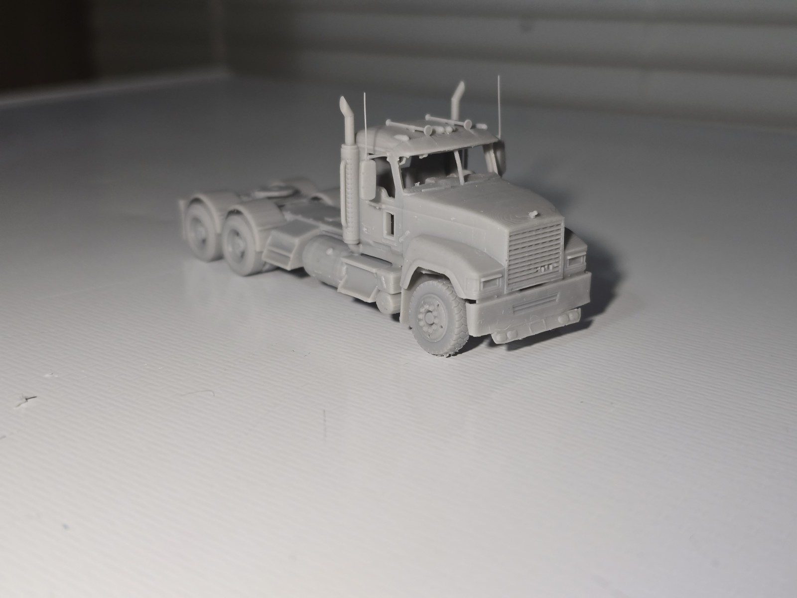 Ho Scale Mack Pinnacle Rawhide Daycab Undecorated Kit 3d Printed