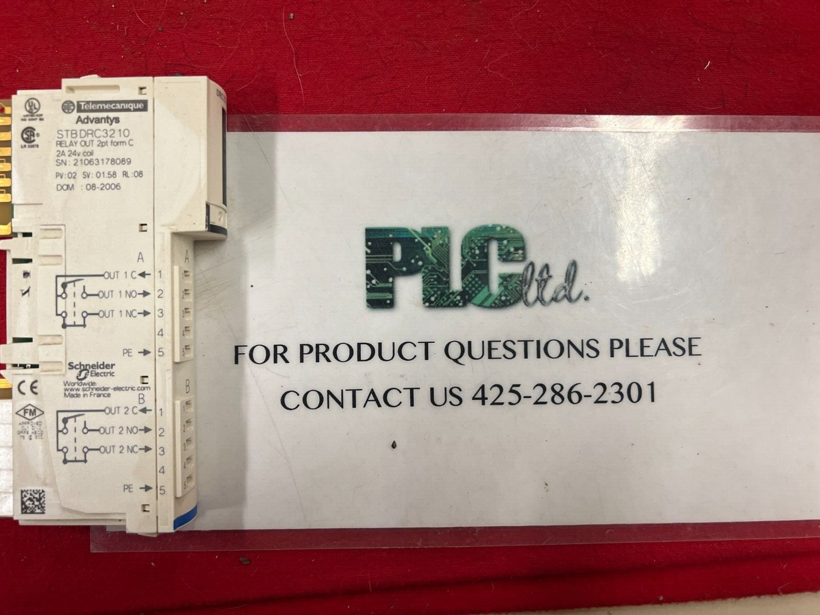 STBDRC3210 Relay Out 2pt Guaranteed Advantys Telemecanique STB-DRC-3210