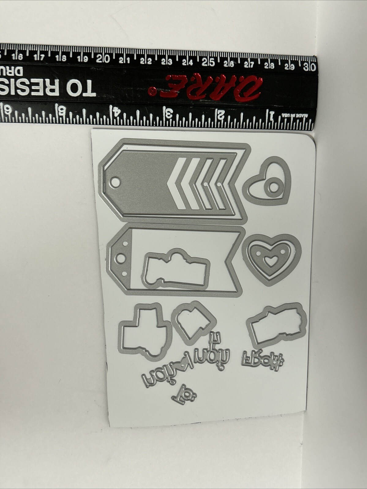 Triplits Chevron Tags Die Set 660137 Stephanie Barnard