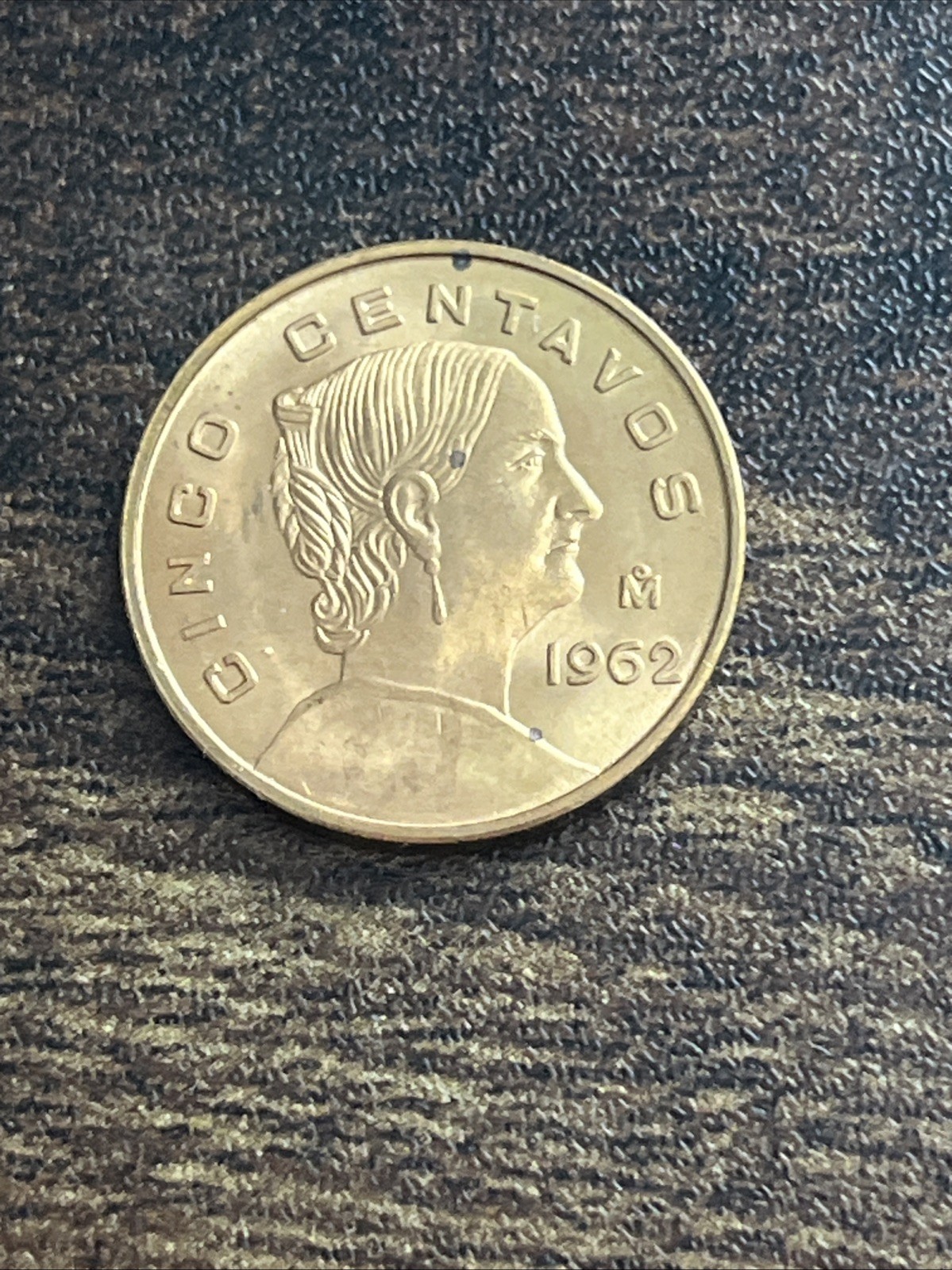 1962 Mexico Cinco 5 Five Centavos Uncirculated Actual Coin TC908*