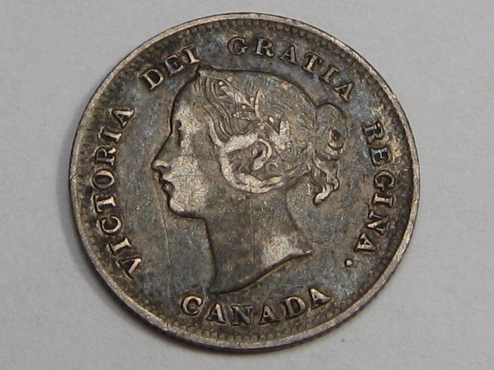 1899 Five Cent 5¢ CANADA.  #17