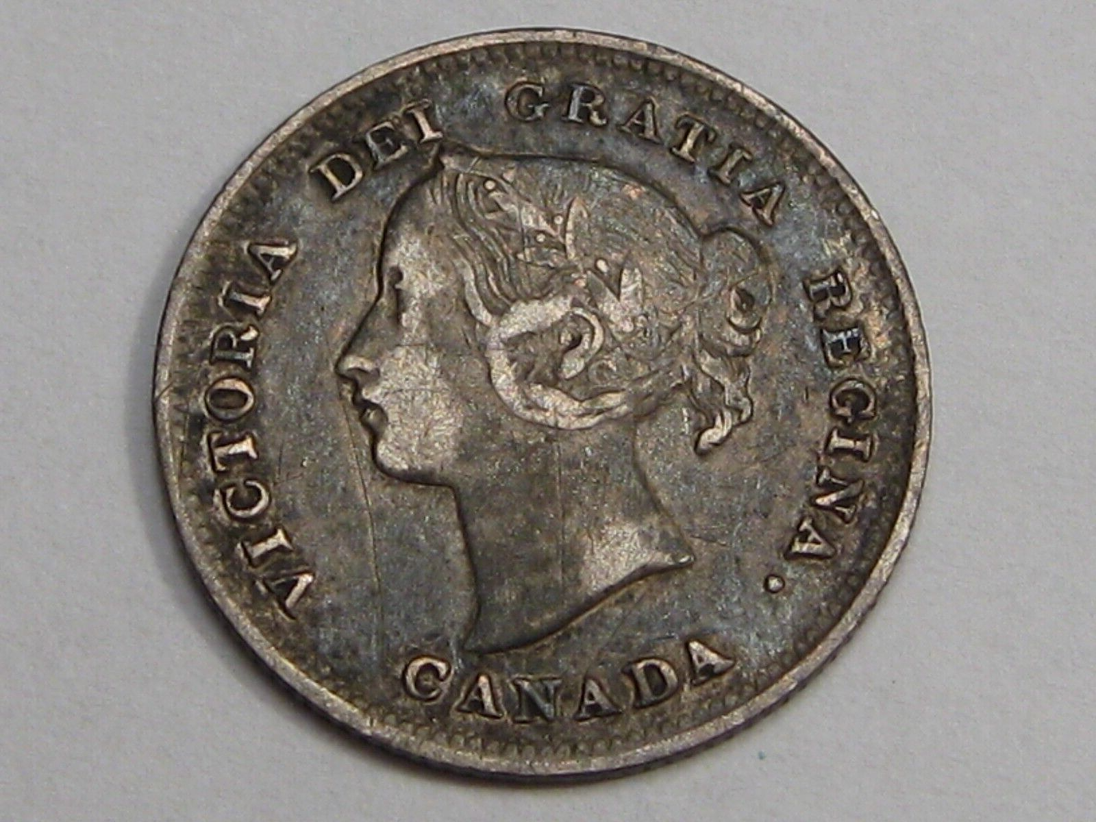 1899 Five Cent 5¢ CANADA. #17