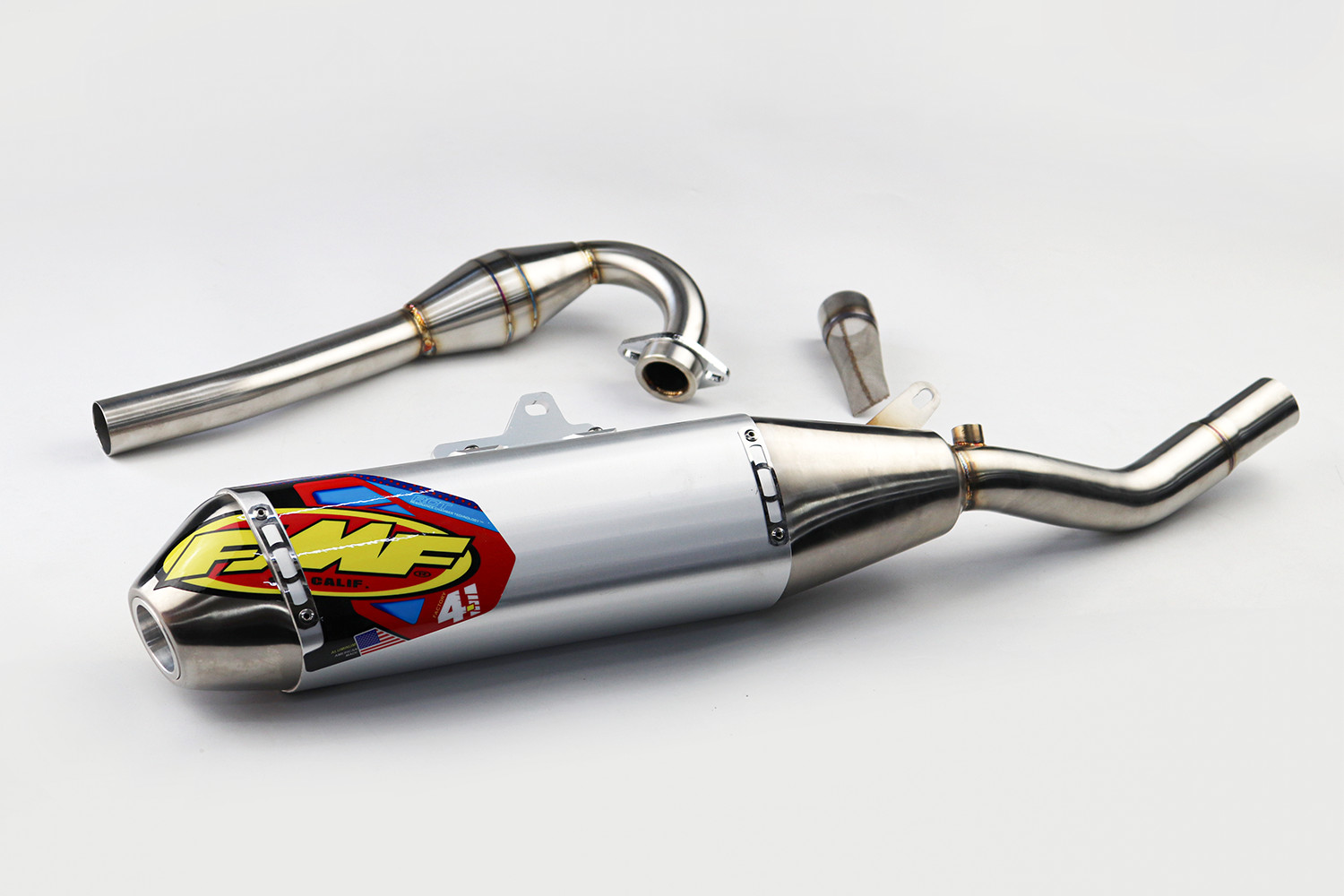 FULL SYSTEM EXHAUST PIPE RACING MUFFLER PIPE STAINLESS STEEL FOR KAWASAKI KLX250