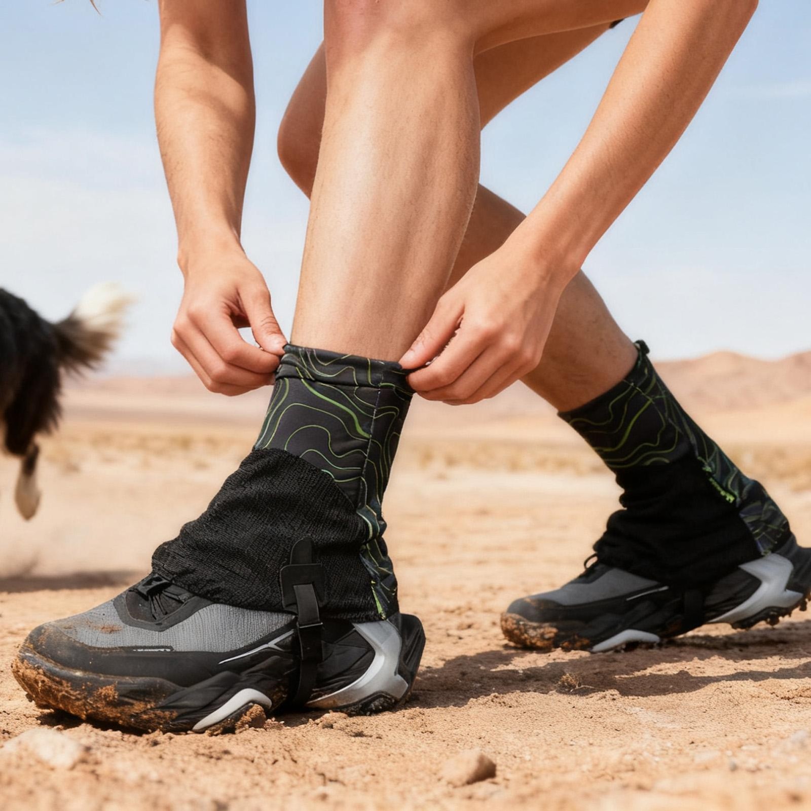 Trail Gaiters Sandproof Breathable Protector 1 Pair Low Shoes Gators For Ideal