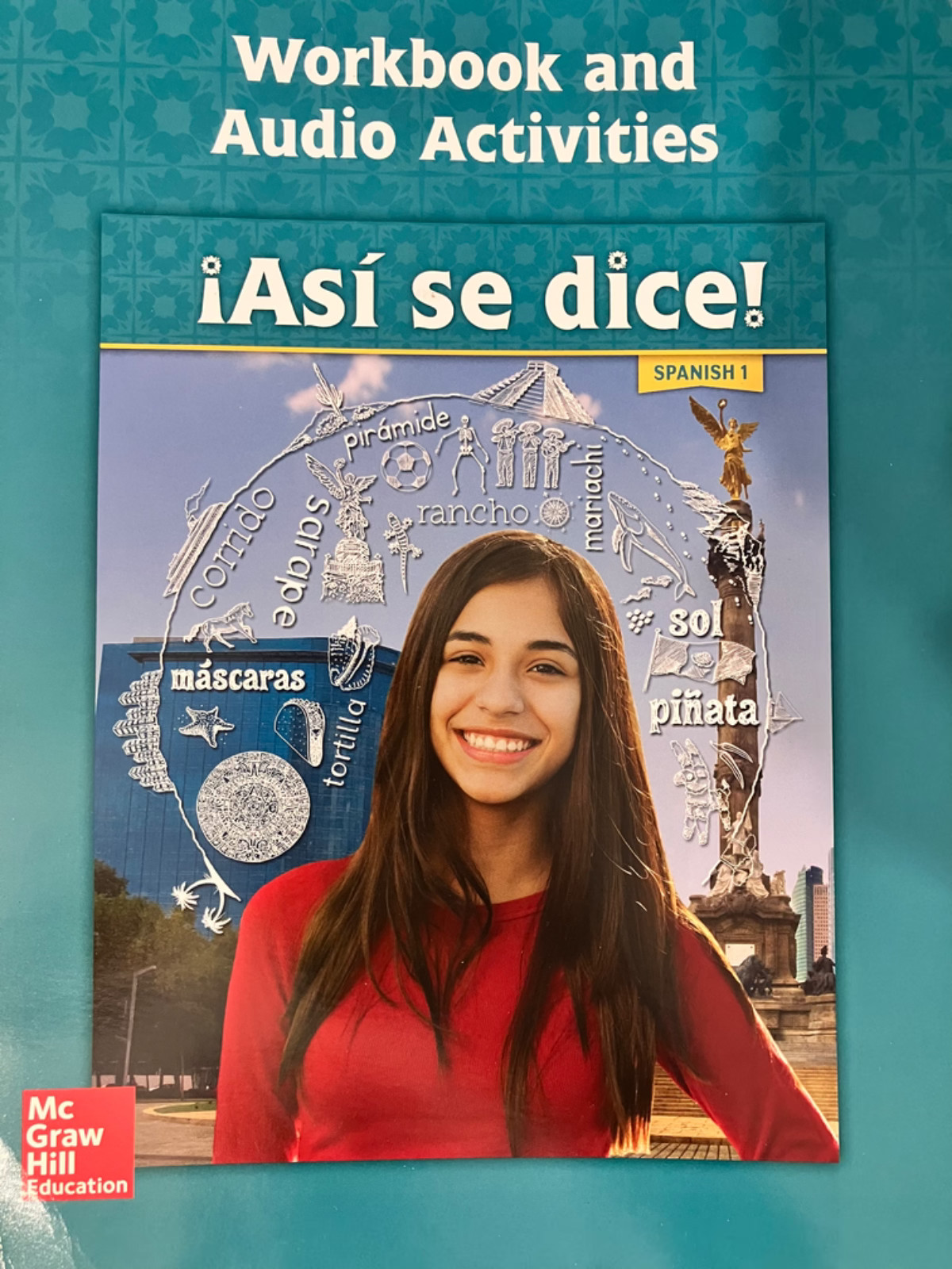 Asi Se Dice! Level 1, Workbook and Audio Activities by Conrad J Schmitt: New