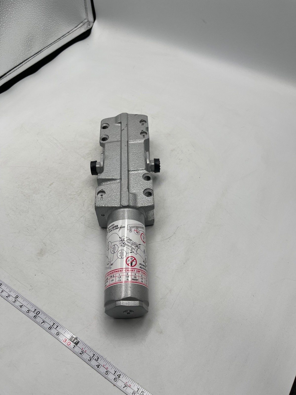 R63ZO Door Closer Body Hydraulic Silver Commercial Door Closer Repair Part Mount