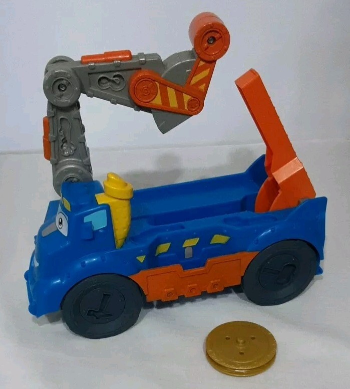 Play Doh Tonka Chuck And Friends Construction Truck Blue Missing Pieces
