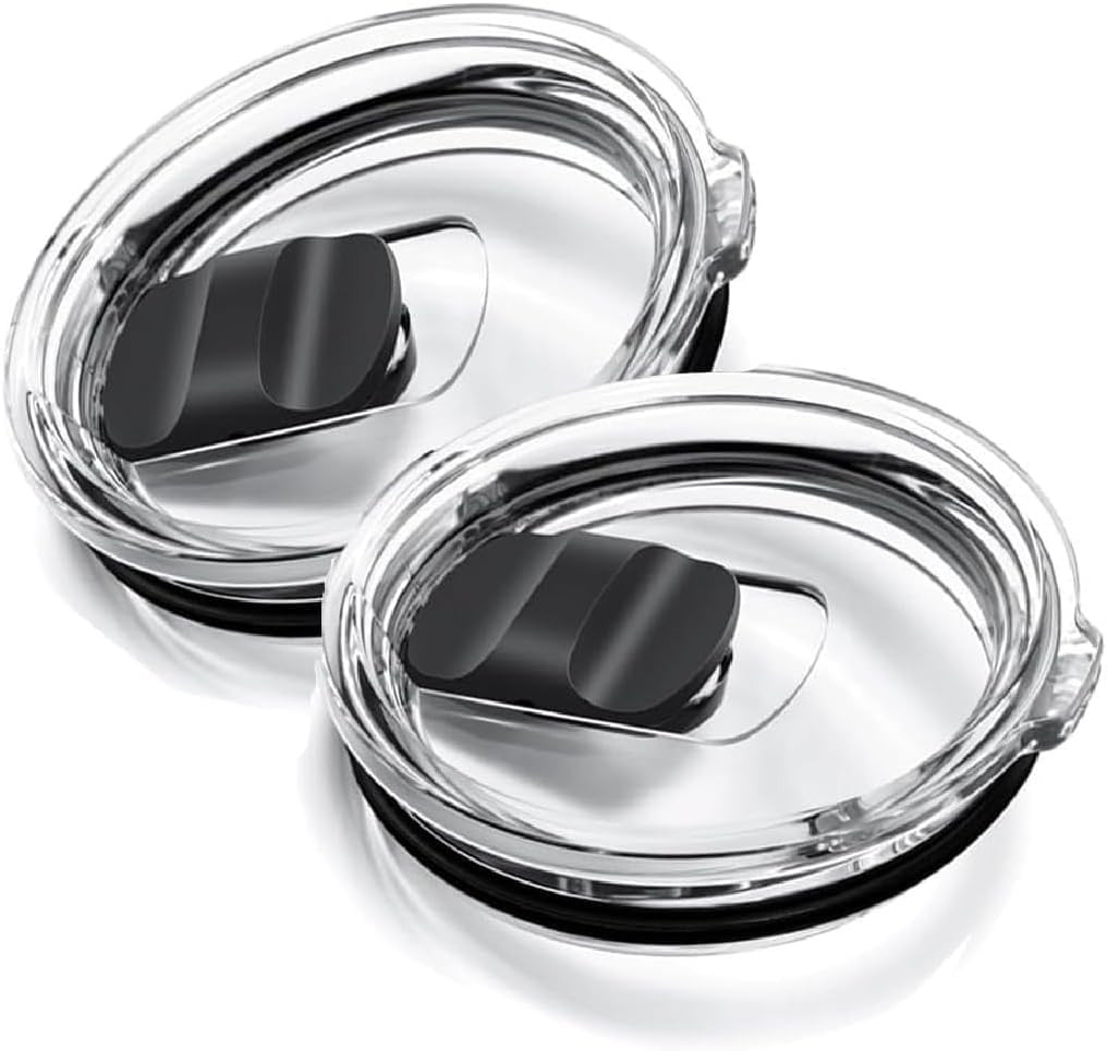 2Pack 30 Oz Tumbler Lid for YETI Magnetic Slider Replacement Lids, Compatible fo