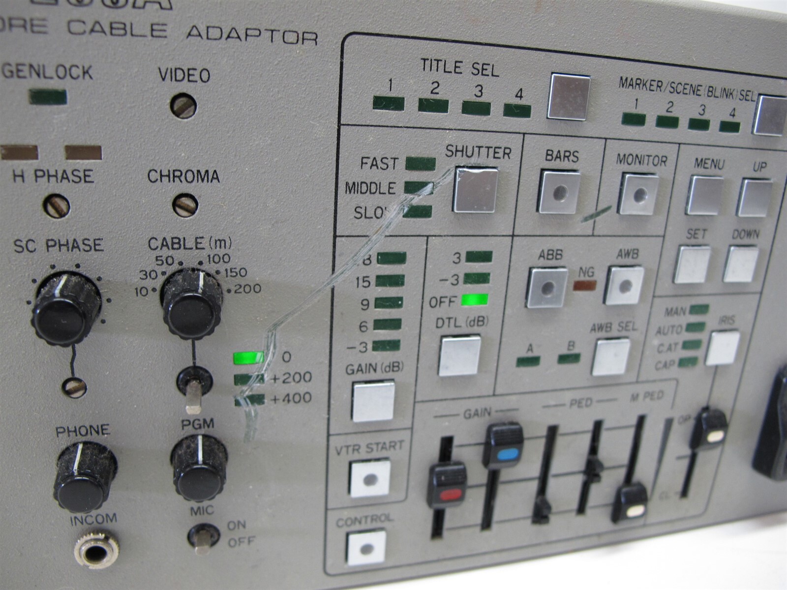 Ikegami MA-230A Multicore Cable Adaptor