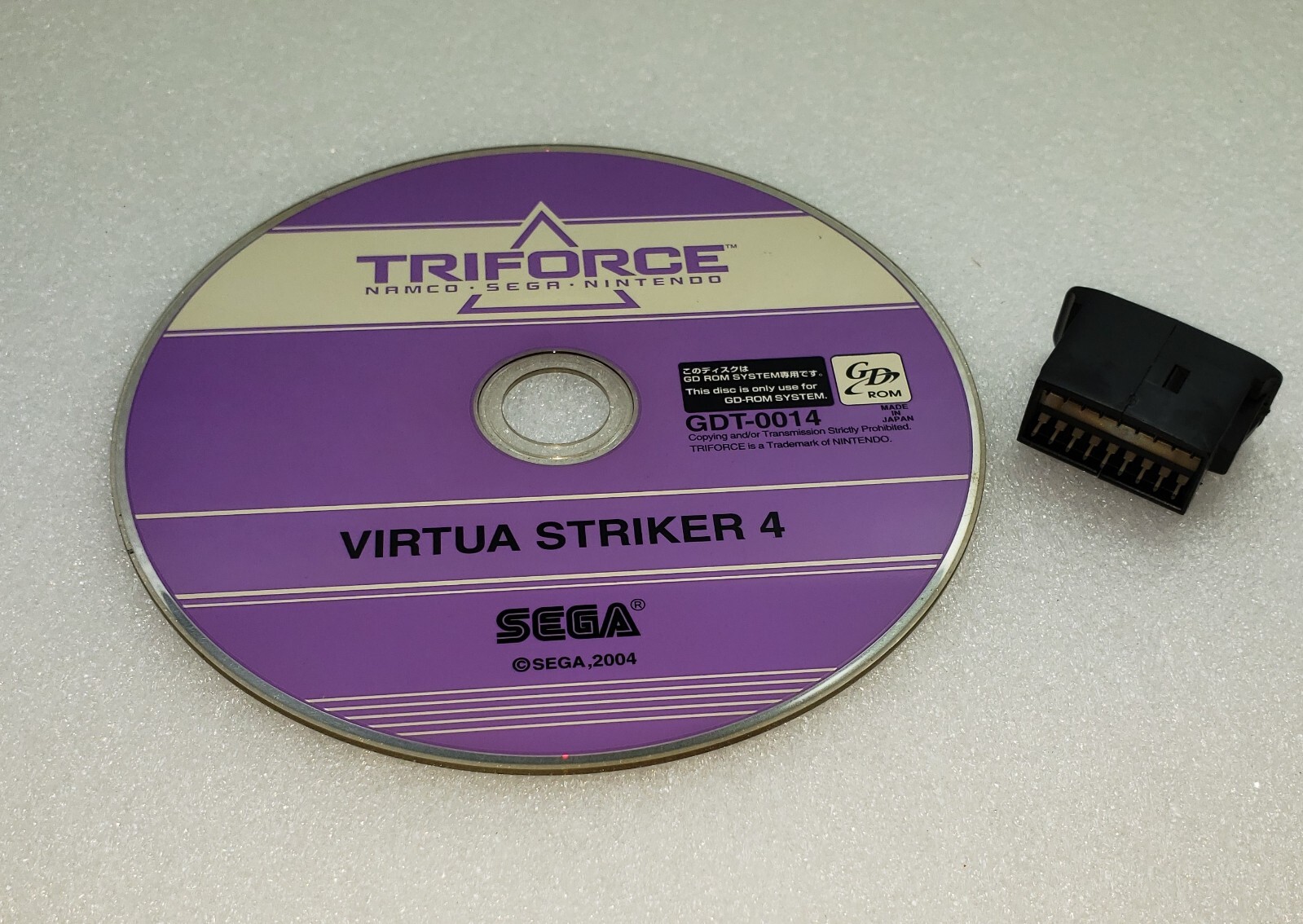 Virtua Striker 4 E Soft Kit Disk & chip key for Triforce Arcade Video Game Sega