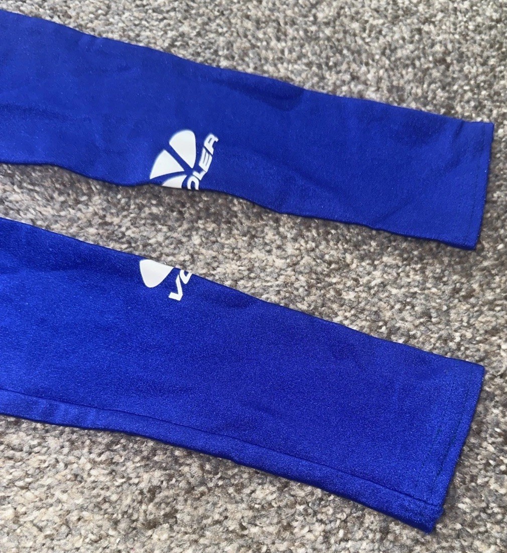 Volver Cycling Biking Arm Bands Blue Elastic