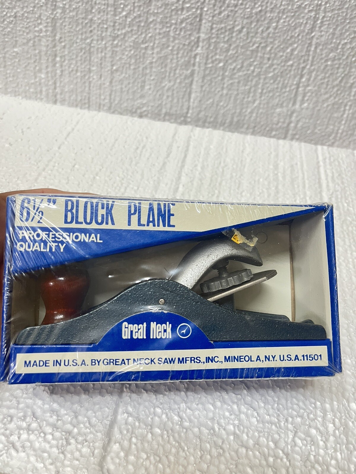 great neck 6 1/2” block plane new in box c2 Made In 🇺🇸