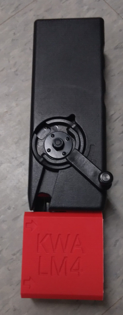 KWA LM4 GBBR Airsoft Odin Speedloader Adapter (Red)