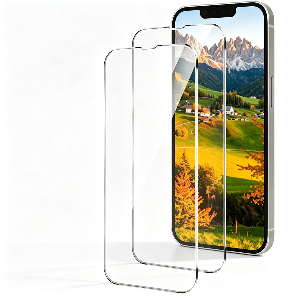 2pcs For Apple iPhone 13 Pro max Tempered Glass Screen Protector Anti Scratch