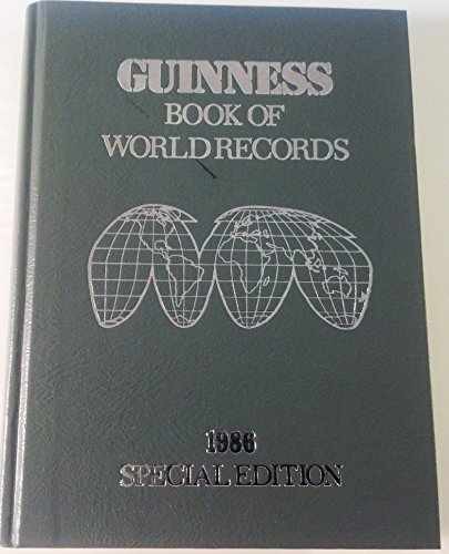 1986 Guinness Book of World - Hardcover, by McWhirter Norris - Very Good x