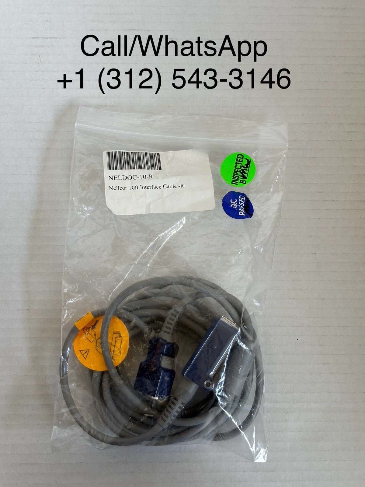 Nellcor DOC-10 Spo2 Adapter Cable Compatible -pack Of 3