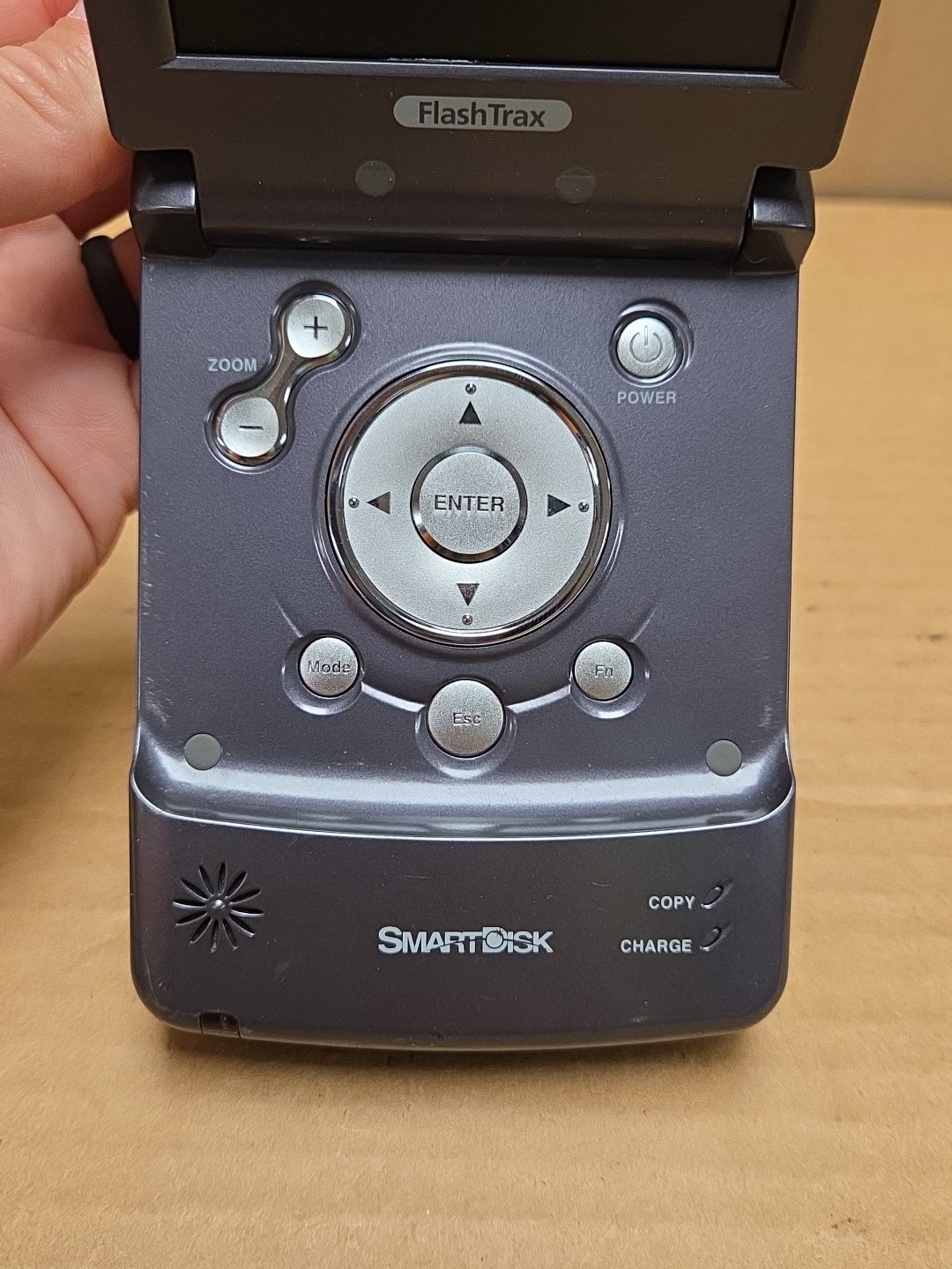 FlashTrax FTX30 Digital Multimedia Player SmartDisk Media UNTESTED PARTS ONLY