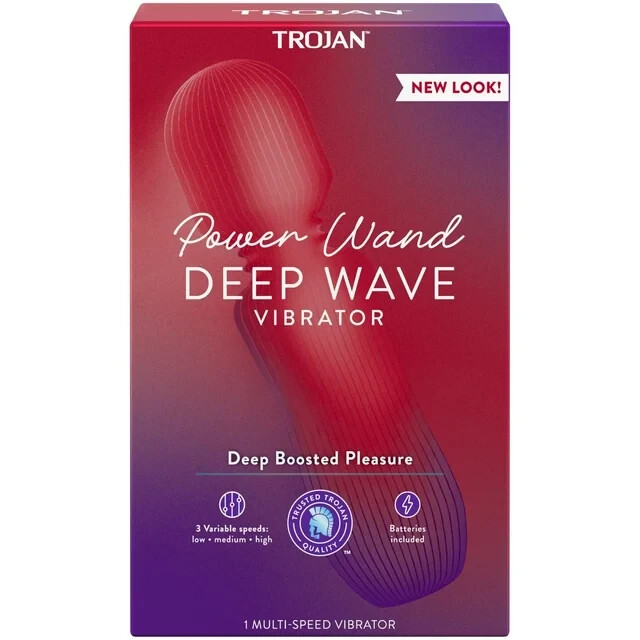 Trojan Vibrations Power Wand Deep Massager *NEW