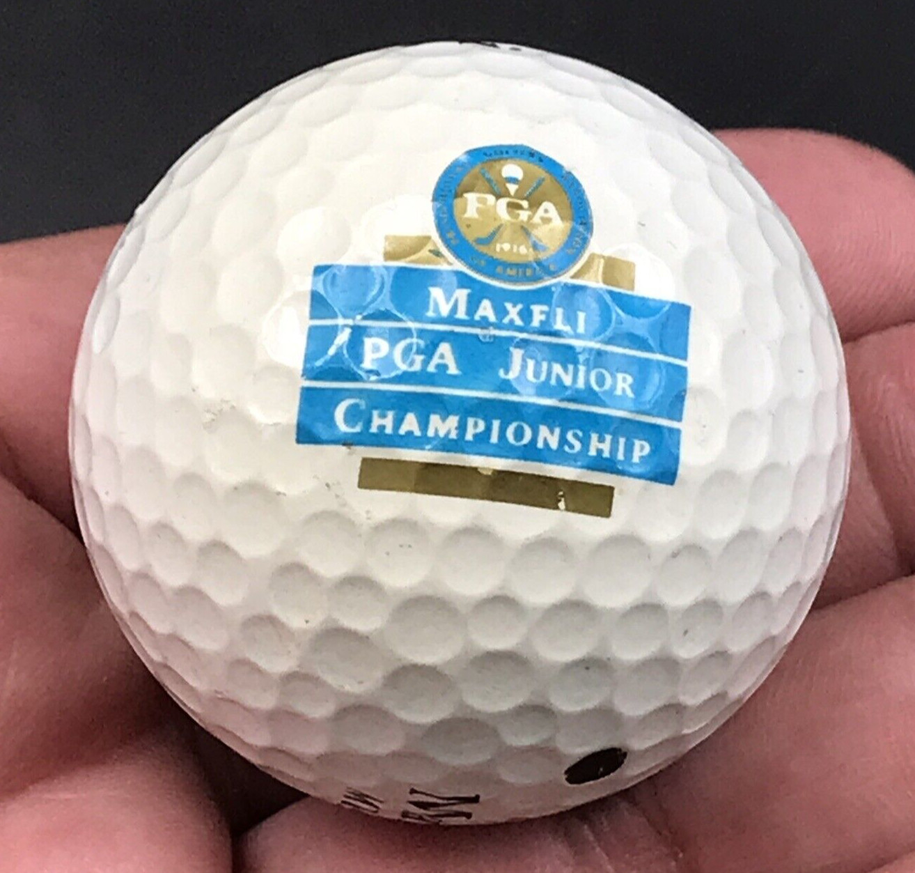 Maxfli PGA Junior Championship Souvenir Golf Ball MD-90 Two-Piece 432