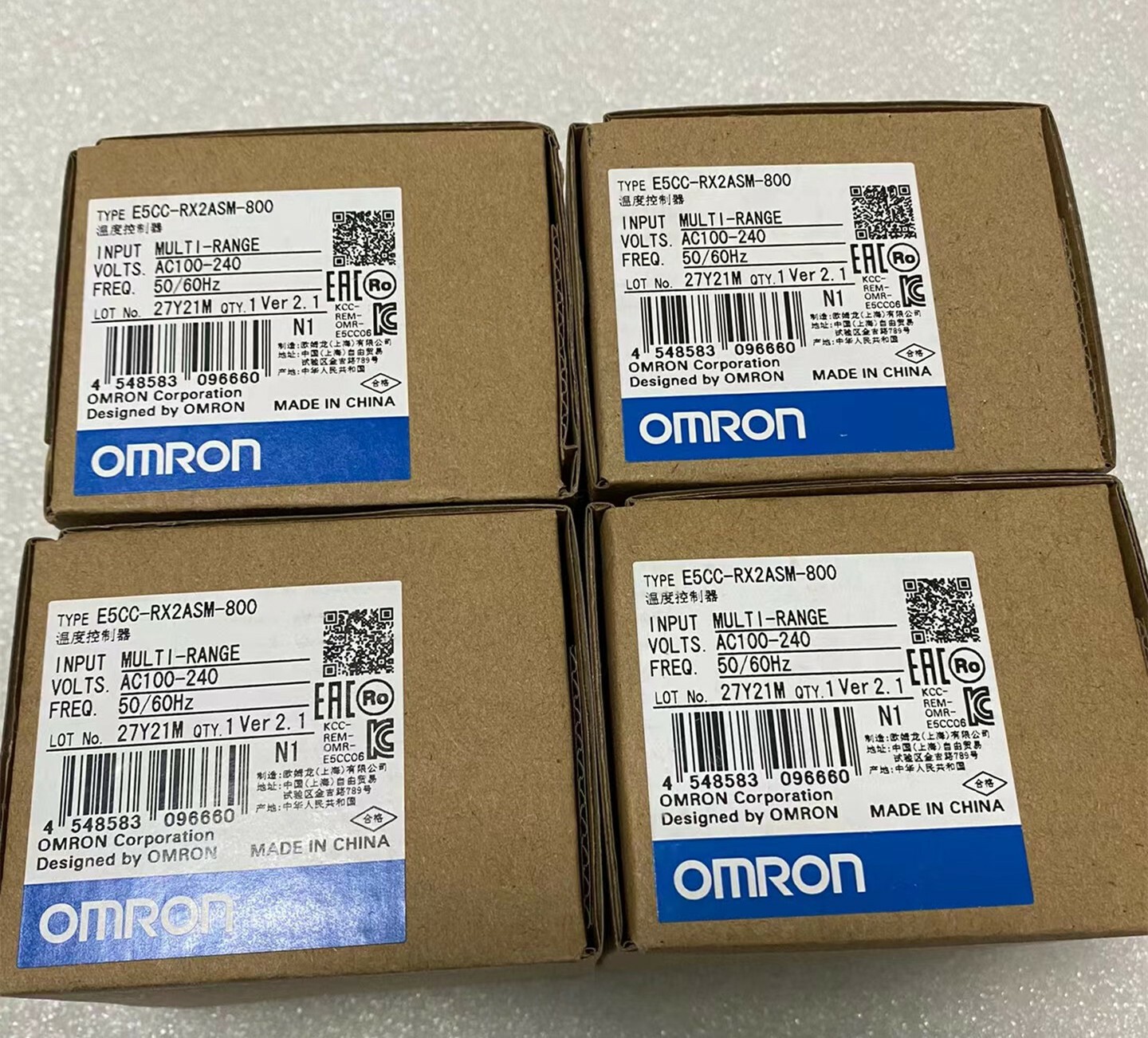 1 pc. New E5CC-RX2ASM-800 Temperature Controller