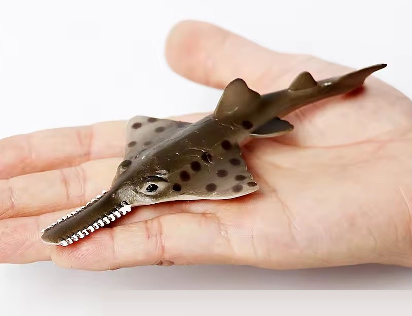 Sawfish Fish Animal Figure Toy PVC Wildlife Small Figurine Birthday Gifts