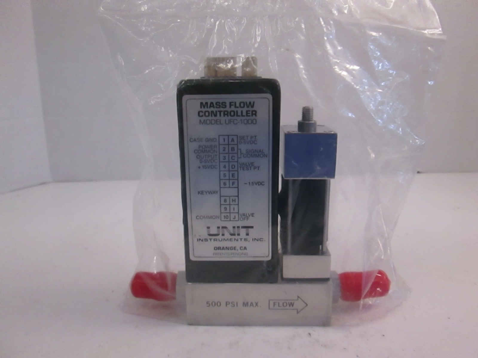 Unit UFC-1020A Mass Flow Controller MFC, SiH4, 200 SCCM