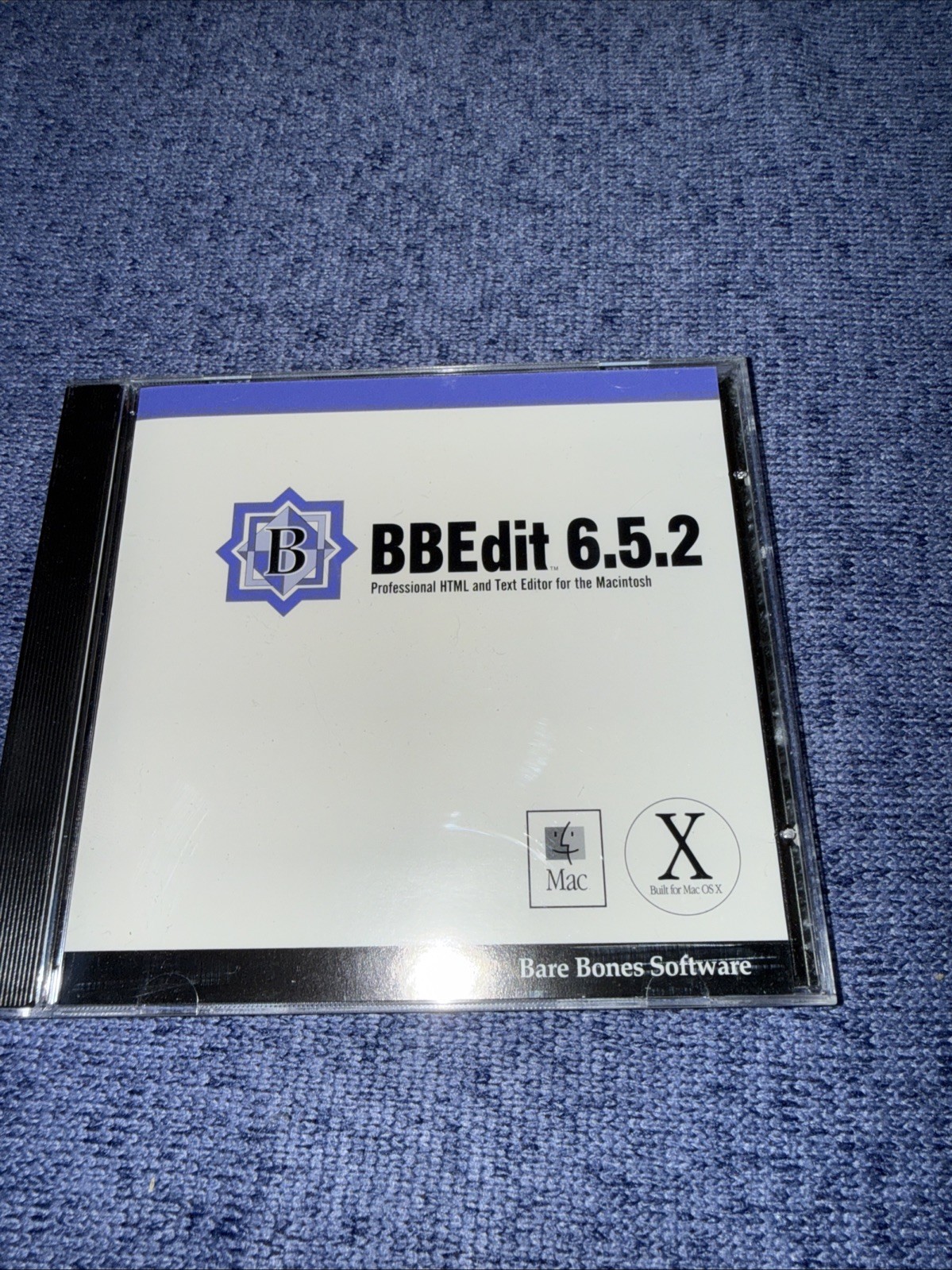 RARE VTG BBEdit Bare Bones Software 6.5.2 Premier HTML & Text Editor Macintosh