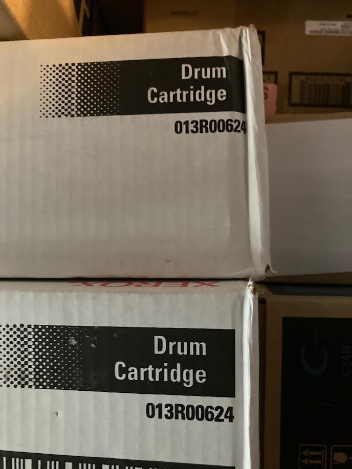 Lot of 2 ! Genuine Xerox 013R00624 OEM Black Drum Unit for WorkCentre 7228 7235