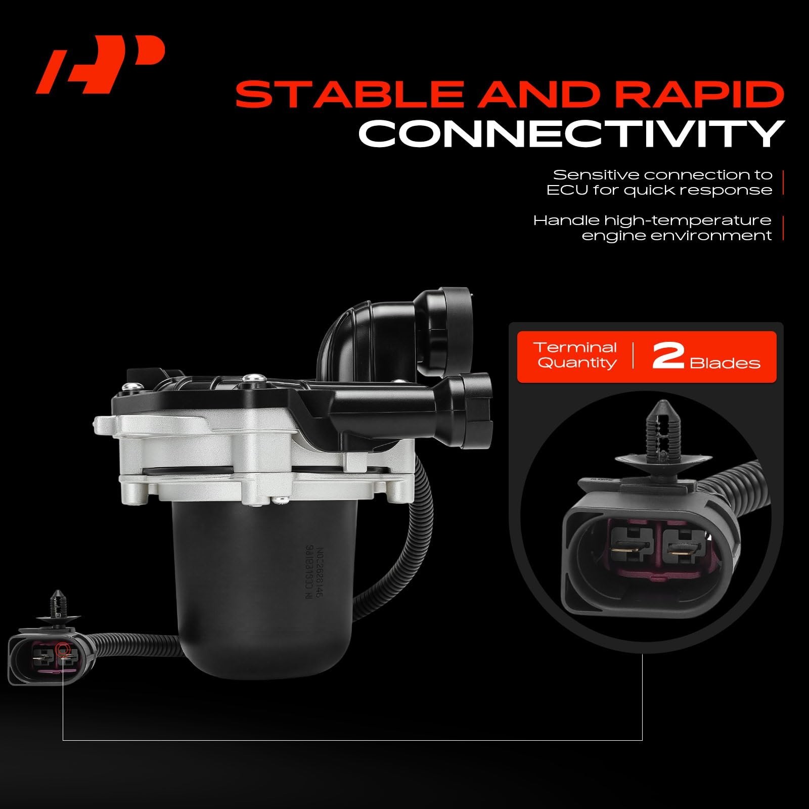 A-Premium Secondary Air Injection Smog Pump Compatible with Volkswagen Jetta ...