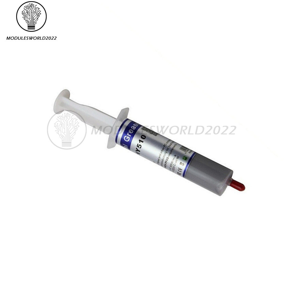 10PCS HY510 30g Grey Thermal Conductive Grease Paste For GPU CPU Chipset Cooling