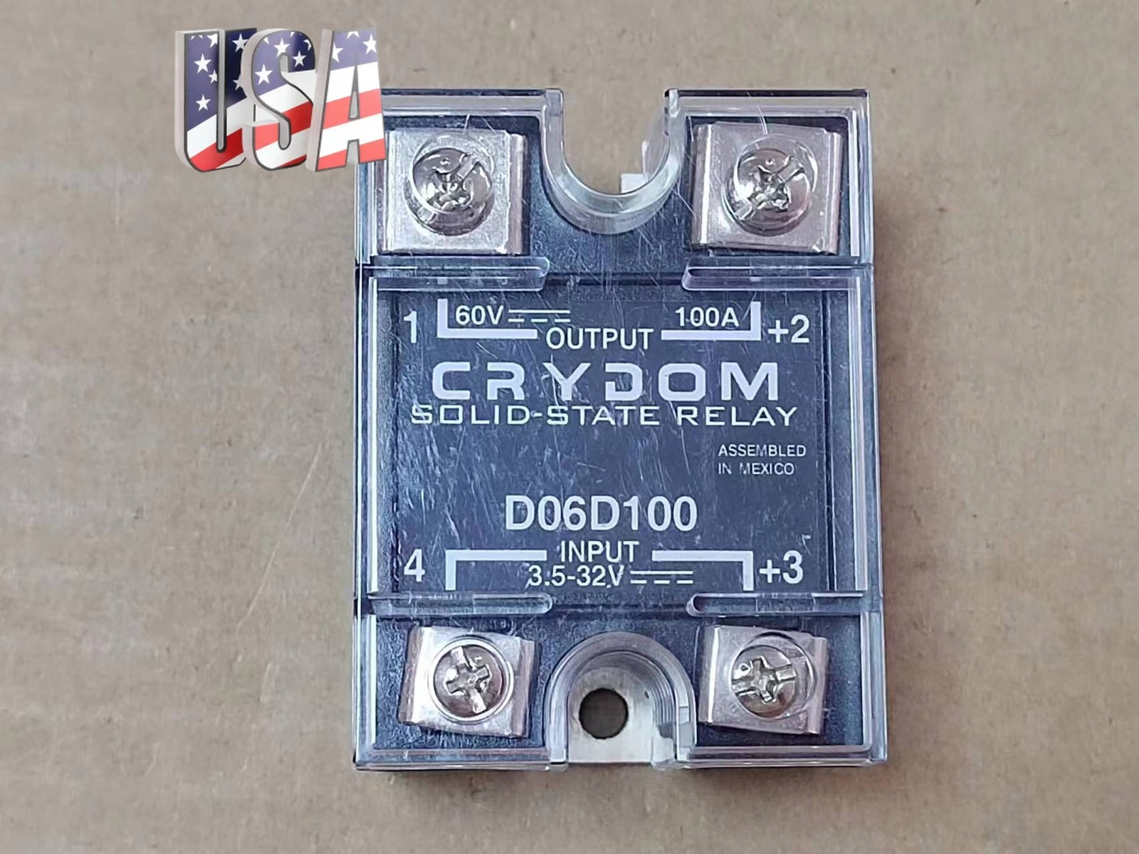 1Pcs New Crydom D06D100 Solid-state relay