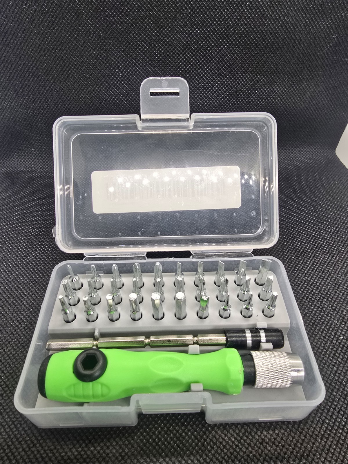 32pc Small Screwdriver Set Magnetic Precision Bit Star Y Torx Triangle Hex Watch