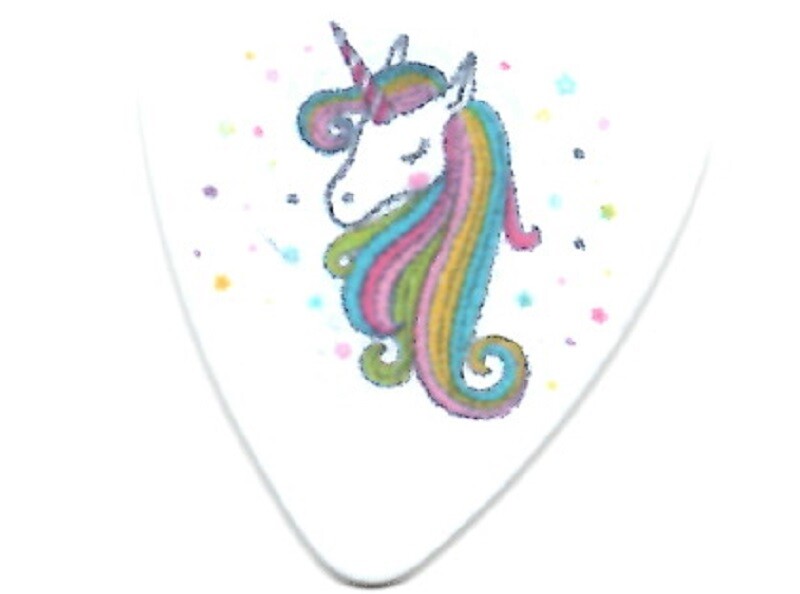 Cute Unicorn Guitar Picks Lot of 10 Pick Your Size Free Ship New Girls
