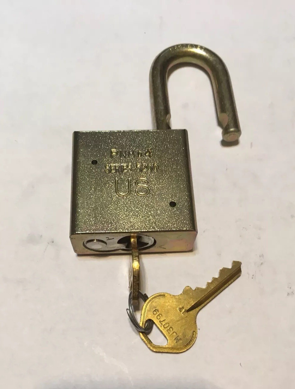 American Padlock Series 5200 Marked US