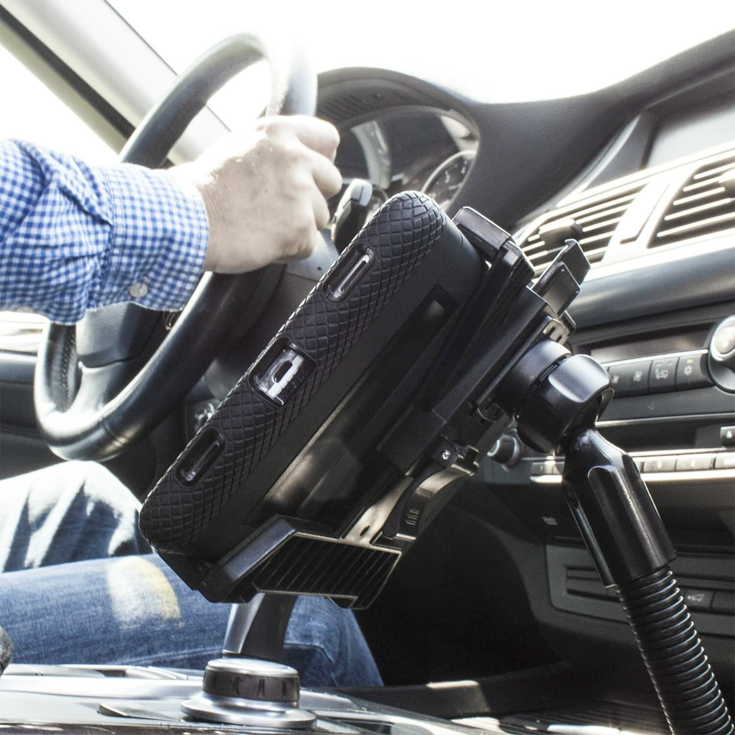 iBOLT TabDock Flexpro - Heavy Duty Floor Mount for All 7" - 10" Tablets
