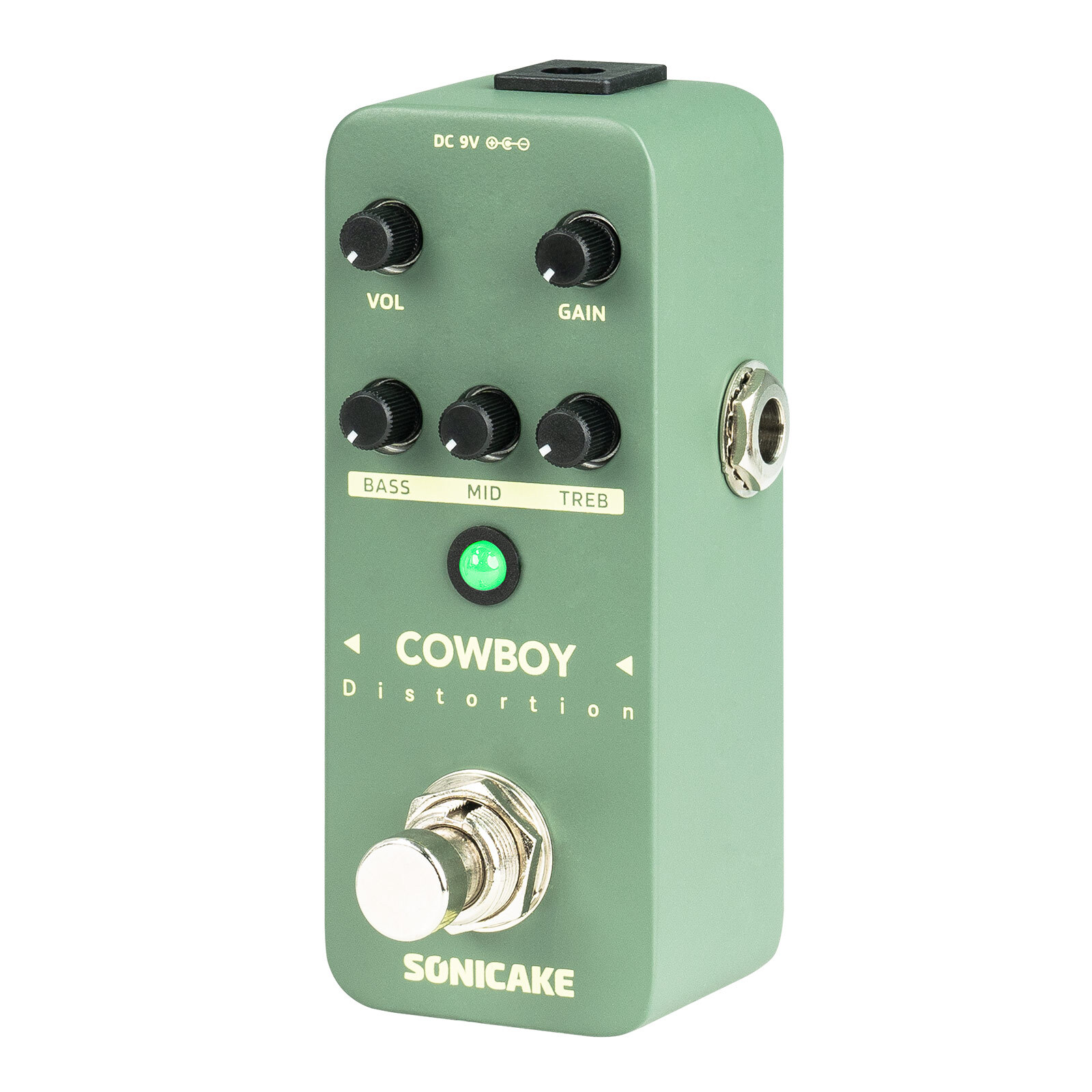 Sonicake Distortion Guitar Effects Pedal Two Modes Mid-frequency of The Normal D