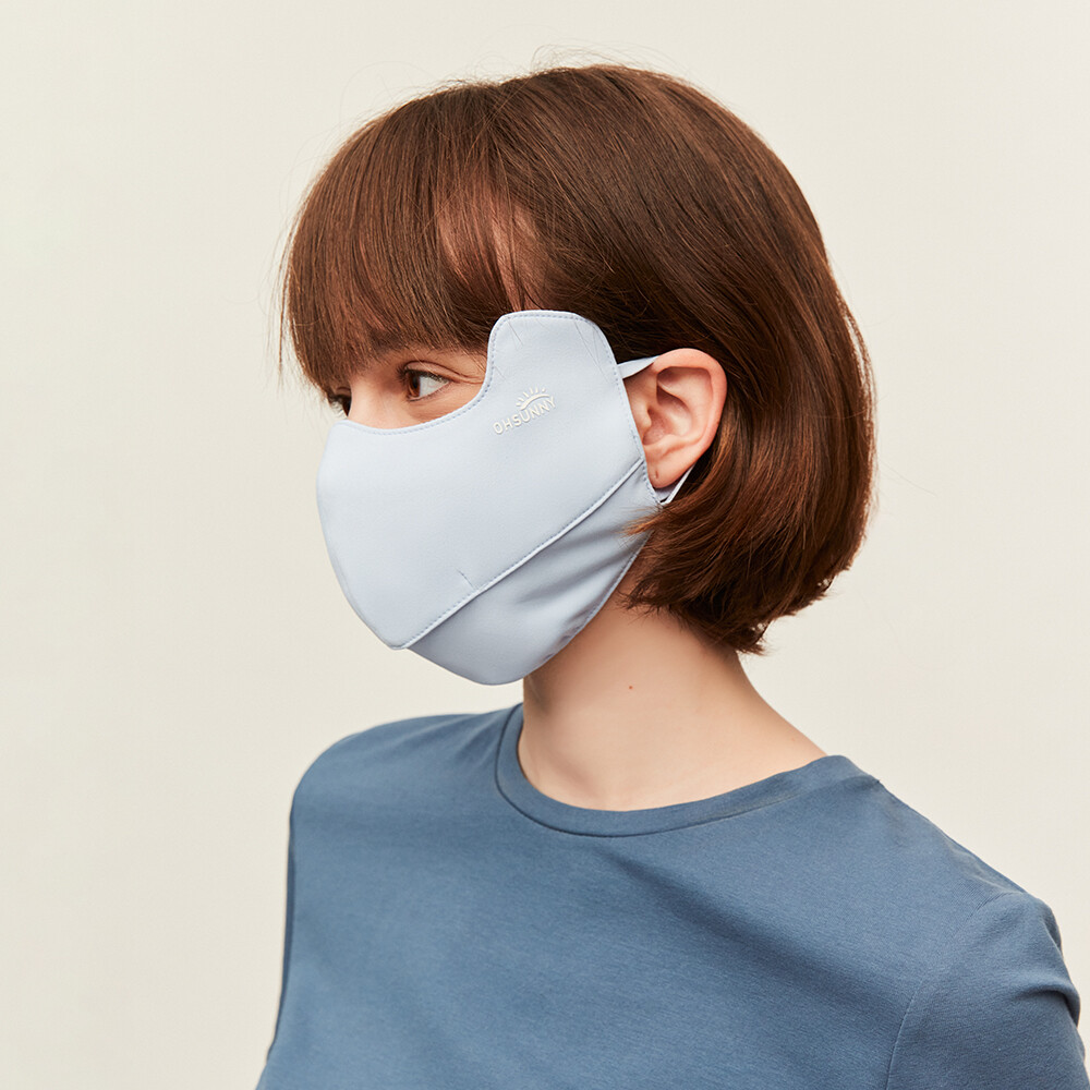 OhSunny Anti-UV Face Cover UPF 50+ Breathable Sun Face Mask for Outdoor Cycling
