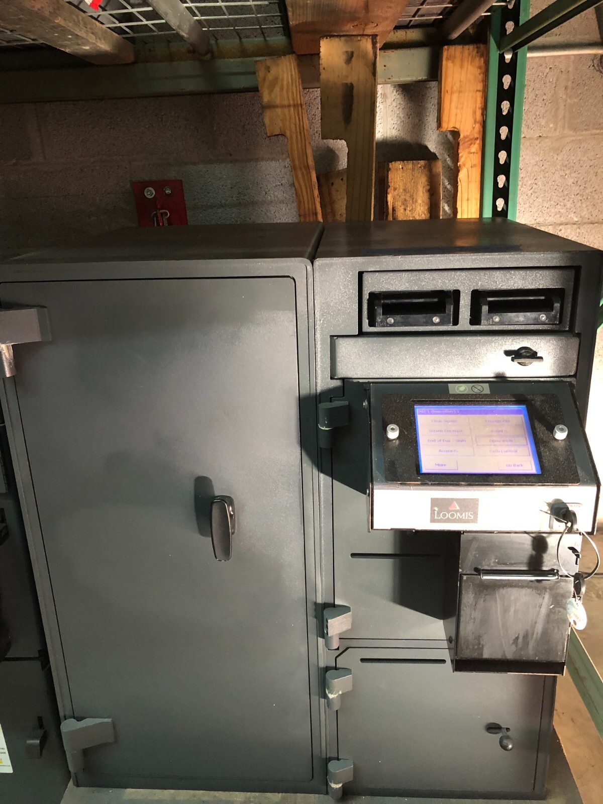 Tidel SCD with Storage Vault