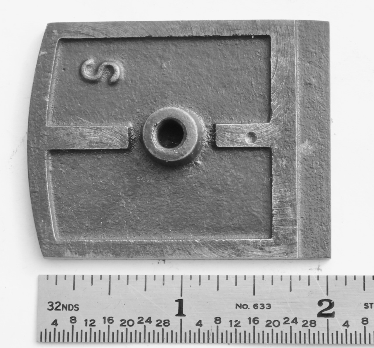 Early Stanley Block Plane ( S Casting) Adjustable Throat Plate / Mt Top Tools