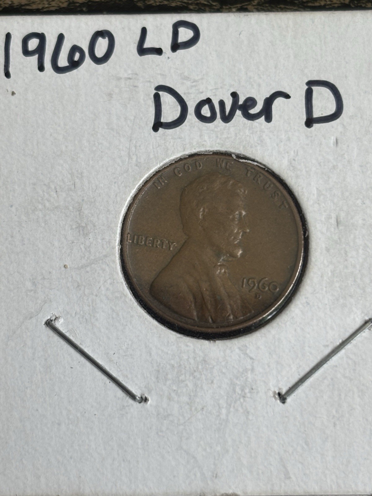 1960 Large Date D Over D