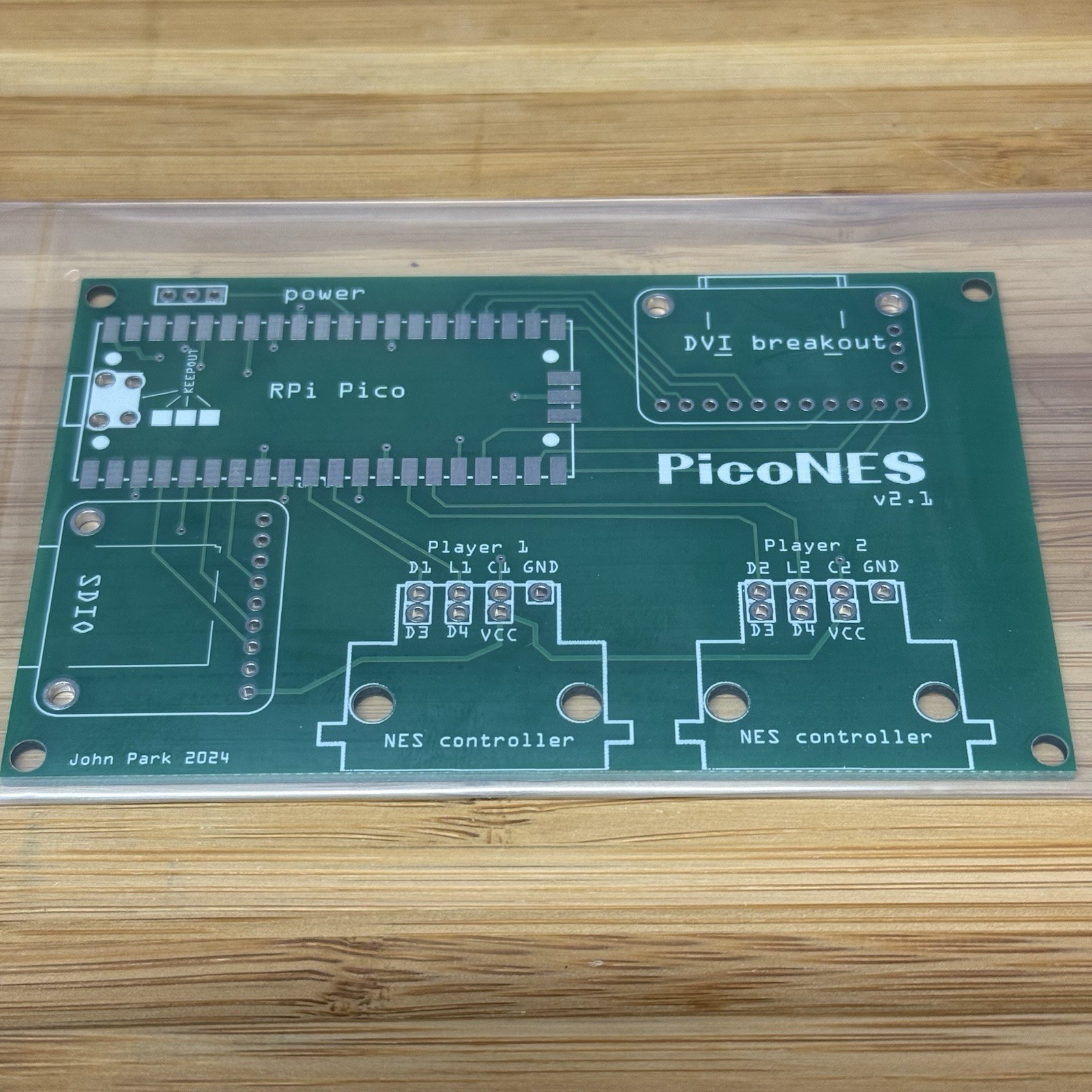 PicoNES / pico-infonesPlus v2.1 Project Kit – PCB Only – DIY – Requires Assembly