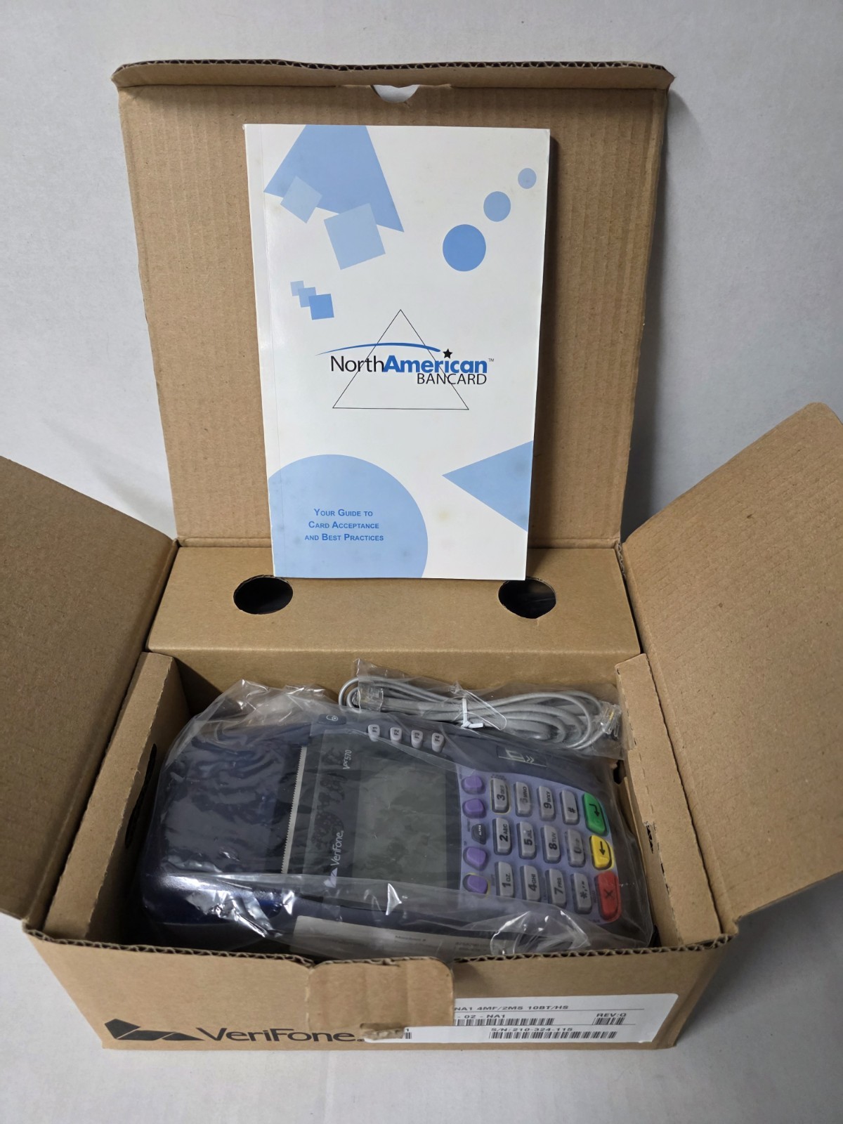 VERIFONE VX570/05700 - Credit Card Reader (8MF/4MS 10BT/HS)