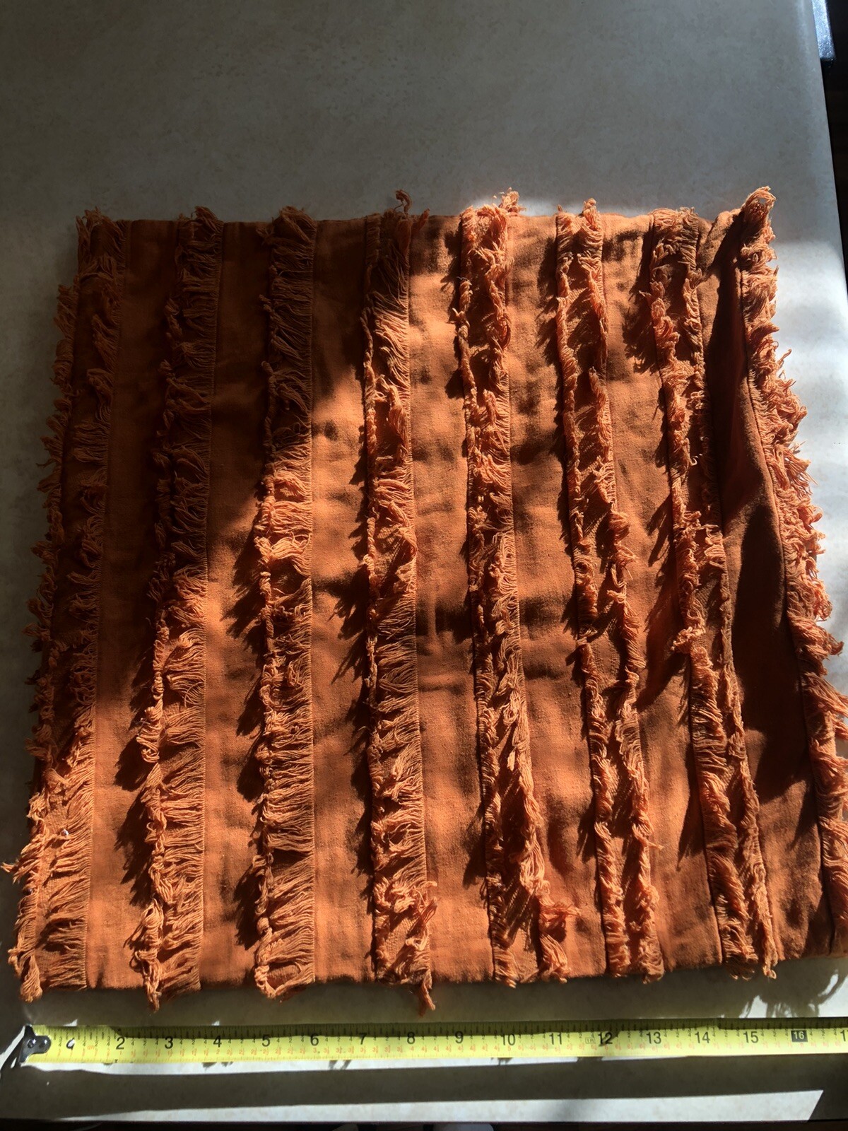 Orange pillowcase cushion cover